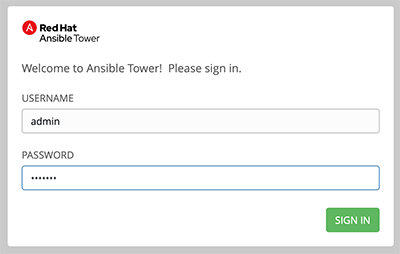 Tower Login Window